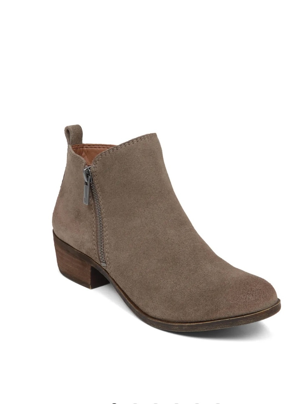 Basel Suede Flat Lucky Brand Bootie 7/37